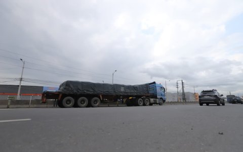 Escena del accidente en la vía a Salitre: los vehículos fueron retirados tras el siniestro.