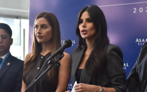 La asambleísta de ADN, Diana Jácome.