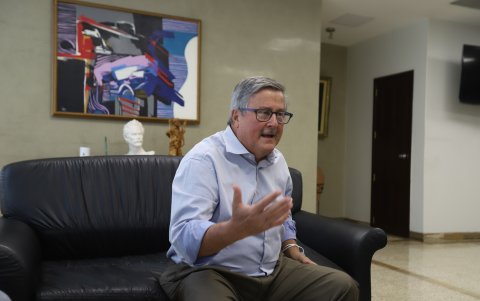Roberto Gilbert Febres-Cordero señala que su ilusión de ser alcalde de Guayaquil se remonta al 2000, cunado fue concejal del alcalde Jaime Nebot.
