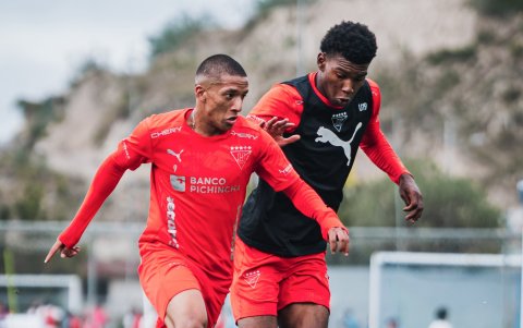 Liga de Quito Sub 20 se prepara para la Libertadores Sub 20.