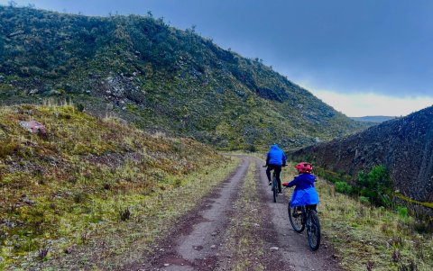 La ruta de 13 kilómetros ofrece paisajes hermosos durante todo el trayecto.