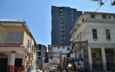 El edificio fue demolido en el 2024