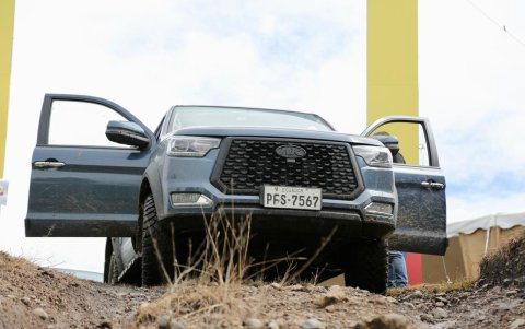 Las Camionetas del Ecuador tienen una capacidad de carga de una tonelada