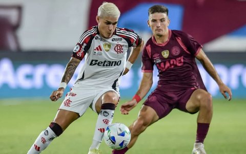 Flamengo y Lanús ya se enfrentaron en Argentina en la Recopa Sudamericana.