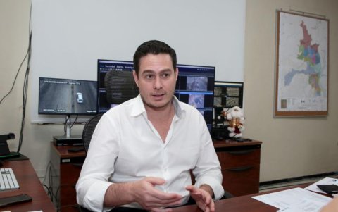 Archivo. Fernando Cornejo durante un diálogo con EXPRESO.