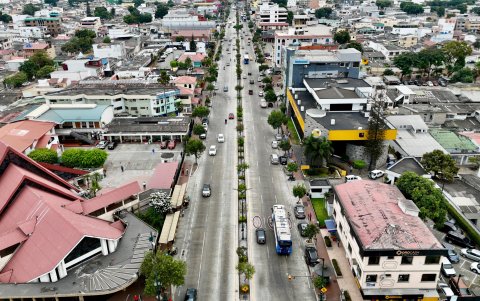 Esta es una de las arterias más importantes del norte de Guayaquil.