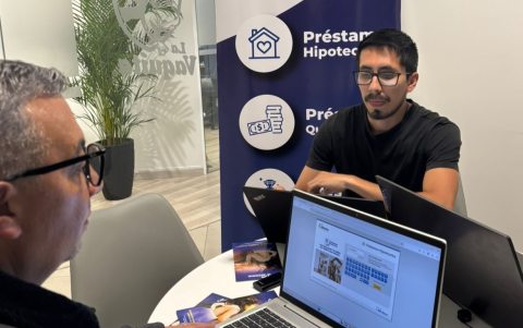 Portal web del Biess donde se gestionan los créditos hipotecarios y quirografarios.