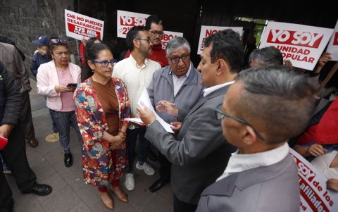 El CNE emitió un comunicado en el que explicó los fundamentos de los informes en contra de Unidad Popular y Construye.