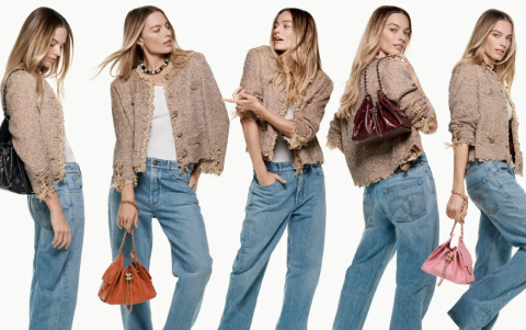 La campaña se centra en el bolso Chanel 25.