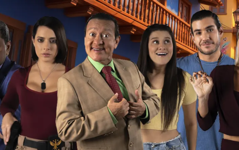 Banner publicitaria de la novela.