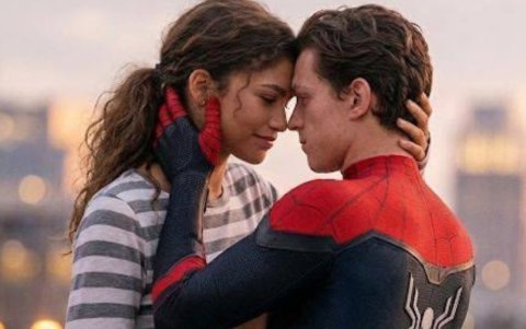 Zendaya y Tom Holland en Spider-Man
