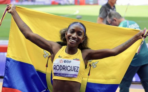 Kiara Rodríguez es la única deportista ecuatoriana en obtener dos medallas de oro en unos Juegos Paralímpicos.