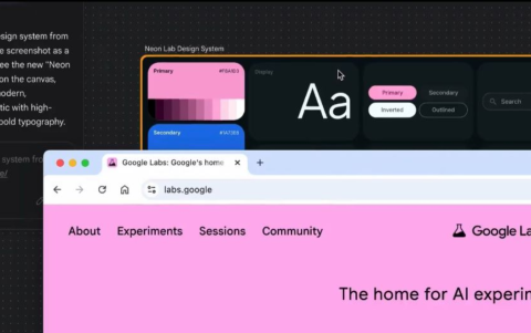 Como ejemplo los desarrolladoes piden a Stich replicar el código de Google Labs.