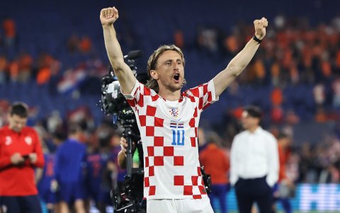 Luka Modric, referente histórico en el mediocampo croata.