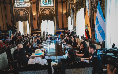 La sesión ordinaria del Concejo Cantonal de Guayaquil fue celebrada este jueves 26 de marzo.