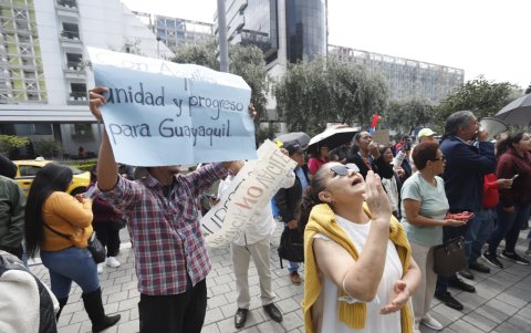 Ambiente desde el complejo Judicial Norte dónde se declaró fallida la audiencia en el caso Goleada.