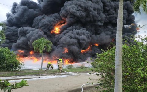La Refinería de Esmeraldas ha sufrido tres incendios en los últimos meses.