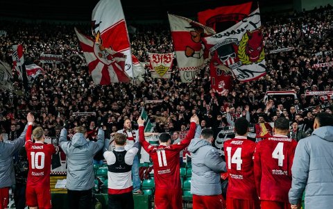 Stuttgart apela a su localía para encaminar la serie de octavos de final.