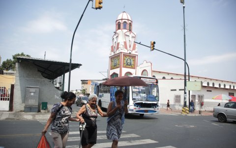 El Cristo del Consuelo es una zona muy concurrida en el sur de Guayaquil.