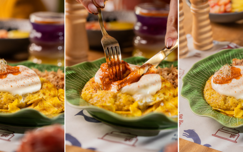 El tigrillo burrata se destaca por una balance de sabores y texturas.