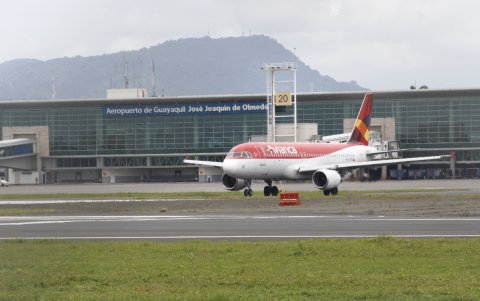Foto referencial del aeropuerto de Guayaquil.