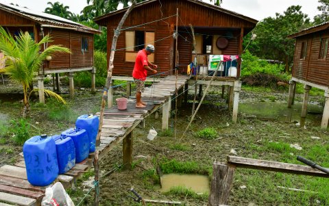 La ecoaldea en Santay sufre una grave crisis