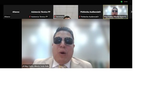 El abogado Carlos Soria es el defensor del asambleísta Raúl Chávez. La Fiscalía solicitó vincular al legislador a la investigación por el caso Goleada.