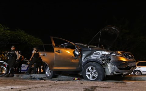 Dos detenidos fueron puestos a órdenes de la autoridad tras persecución en Guayaquil.