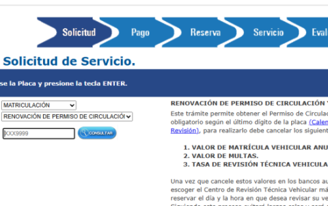 En el sitio web de la ATM se realiza el trámite en cinco pasos para cumplir con la revisión técnica vehicular obligatoria anual.