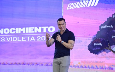 Noboa aseguró que el sistema de cámaras de Segura EP, que administra la vigilancia municipal, ahora opera con mayor control estatal.