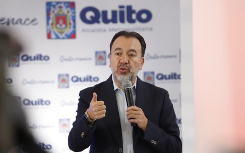 Pabel Muñoz durante una rueda de presa este 10 de marzo de 2026.