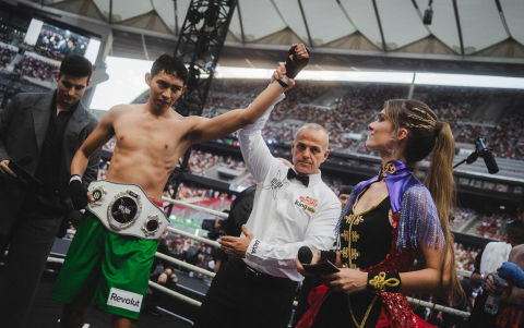 Fernanfloo en la Velada del Año 3 tras su combate con Luzu.