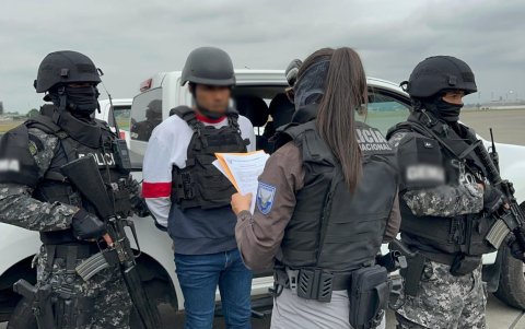 Julio Alberto Martínez Alcívar, alias Negro Tulio, fue detenido en Panamá y traído a Ecuador el 1 de junio de 2024.