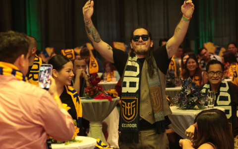 Logan, creador de reels e influencer, también estuvo presente.