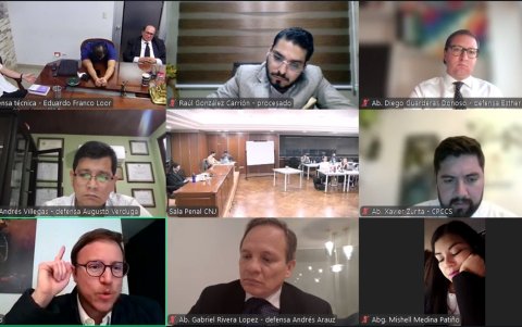 El exconsejero Augusto Verduga habló en la audiencia preparatoria de juicio del caso Ligados.