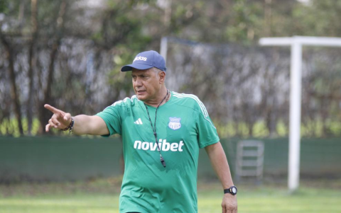 El profesor Hernán Torres está en Emelec desde la mitad de temporada del 2023