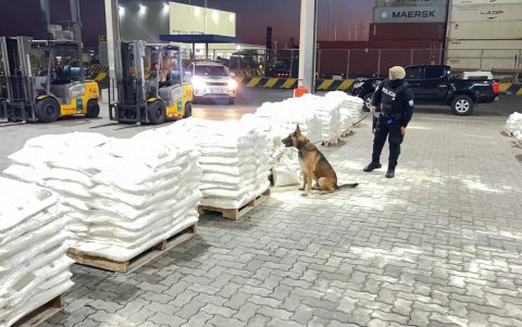 El valor estimado de la droga supera los 62,8 millones de dólares en el mercado europeo