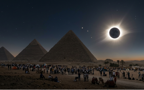 Siendo que, el norte de África ofrece las mejores condiciones climáticas para observar el eclipse, varias agencias comienzan a ofrecer planes turísticos a Egipto.