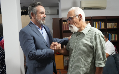 Manuel Diéguez y Santiago Barreiro.