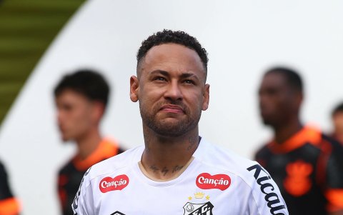 Neymar, referente del Santos FC.