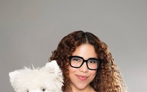 Elio es la mascota de la maquilladora Arianna Guillén.