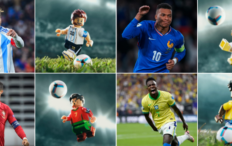 Minifiguras oficiales 'Football Highlights'