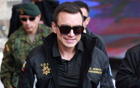 El presidente Daniel Noboa hizo el anuncio sobre su movimiento este 31 de marzo de 2026..