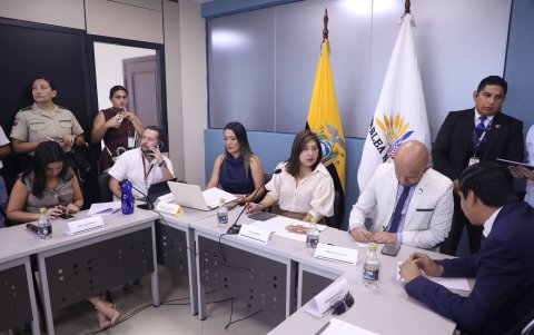 La Comisión de Seguridad fue una de las que decidió sesionar fuera de Quito en el marco de los traslados del Pleno fuera de Pichincha.