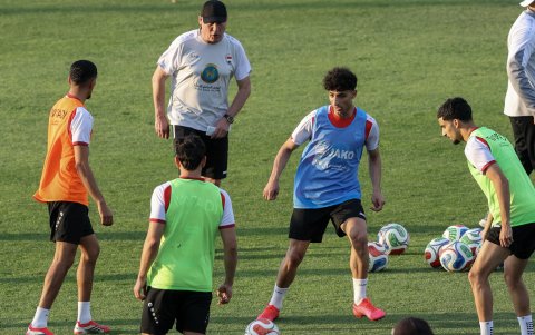 Irak se prepara para vencer a Bolivia.