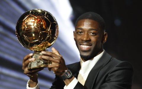 Ousmane Dembelé, delantero del PSG, es el actual Balón de Oro.