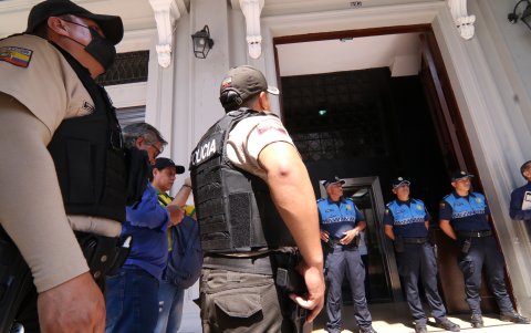 El jueves 2 de abril allanaron el Municipio de Guayaquil
