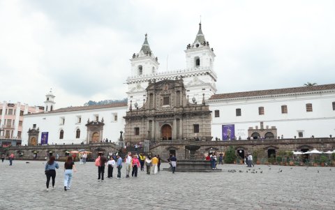 En la capital, la Iglesia de San Francisco, en el Centro Históricos, es uno de los puntos claves del recorrido que se lleva a cabo por el Año Jubilar.