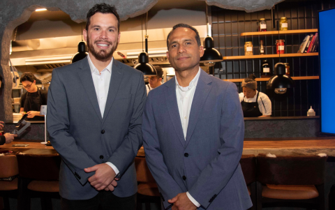 Omar Sierra y Orazio Bellettini.