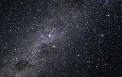 Fotografía cedida por la NASA de una imagen de la Vía Láctea el 7 de abril de 2026, realizada por la tripulación de la misión Artemis II.